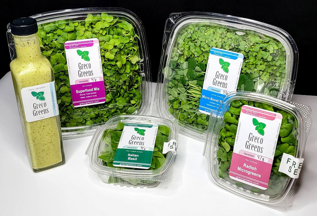 New Dressings Release, Crates, & Blog Debut - Greco Greens