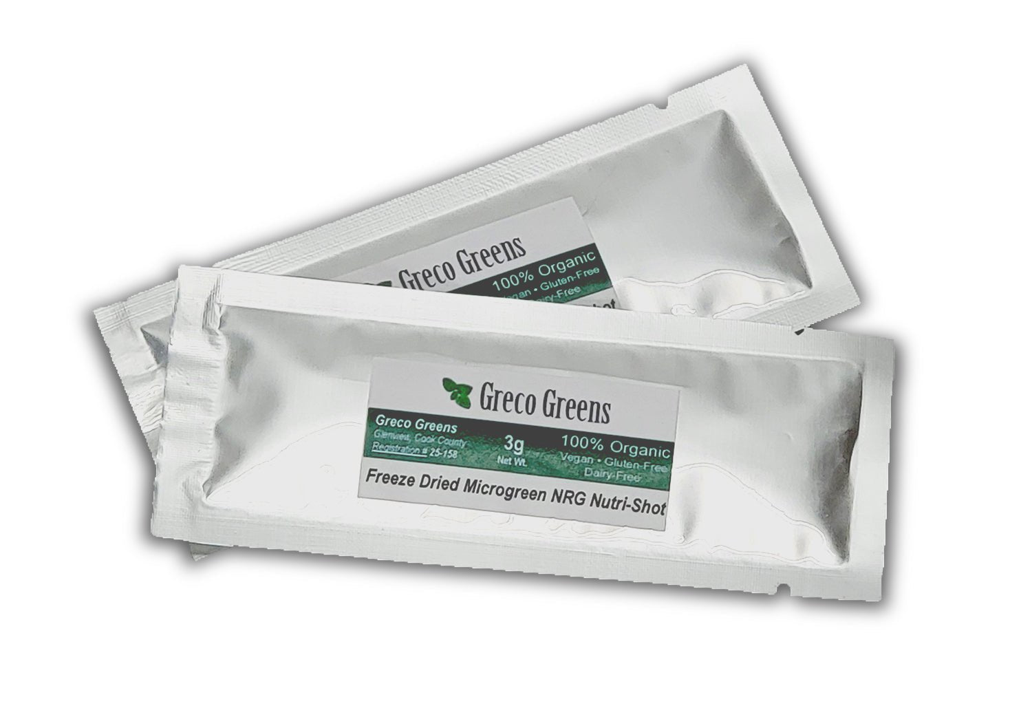 Freeze - Dried NRG Nutri - Shot - Greco Greens