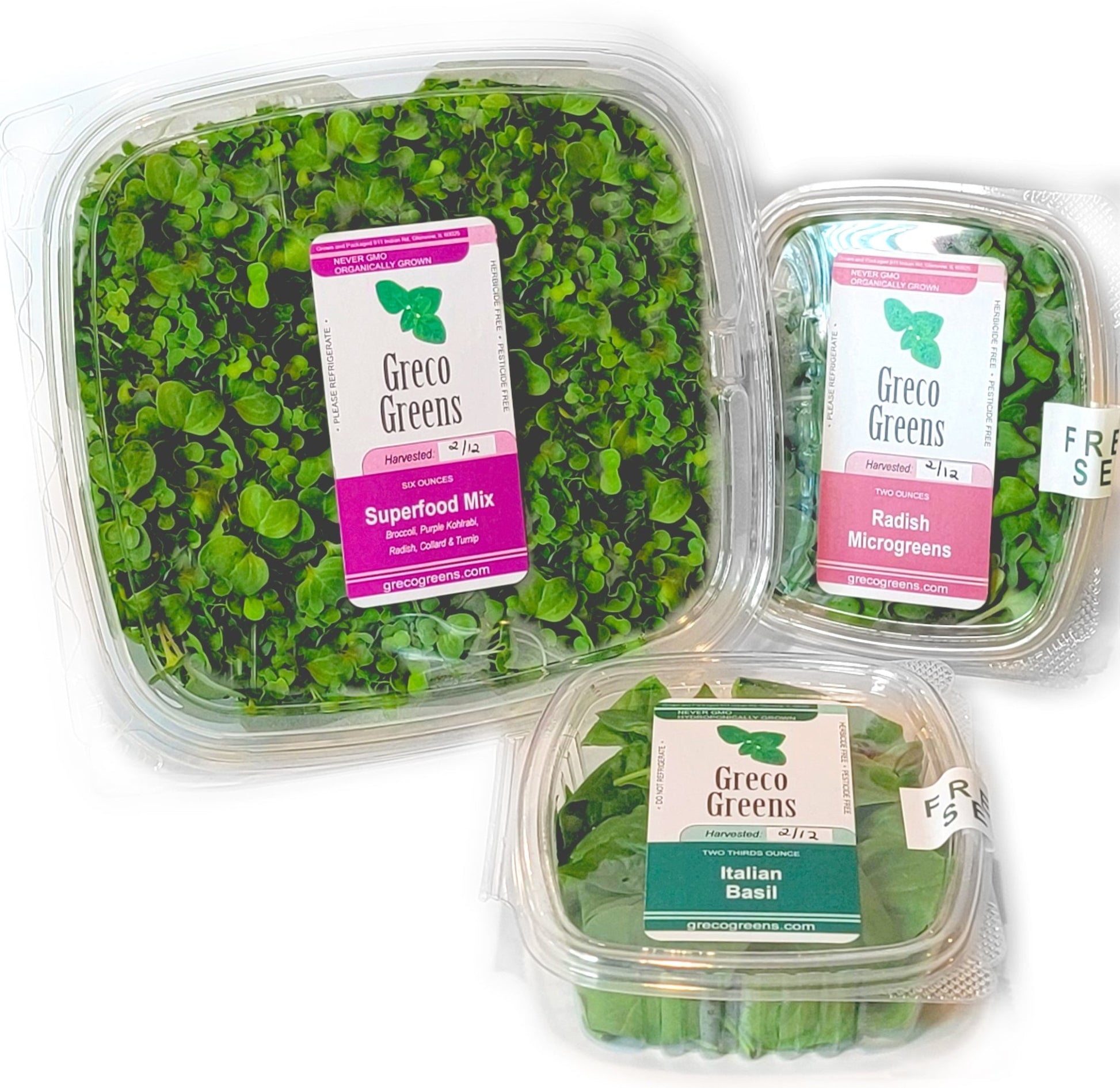Flying Greens UPick Crate - Greco Greens