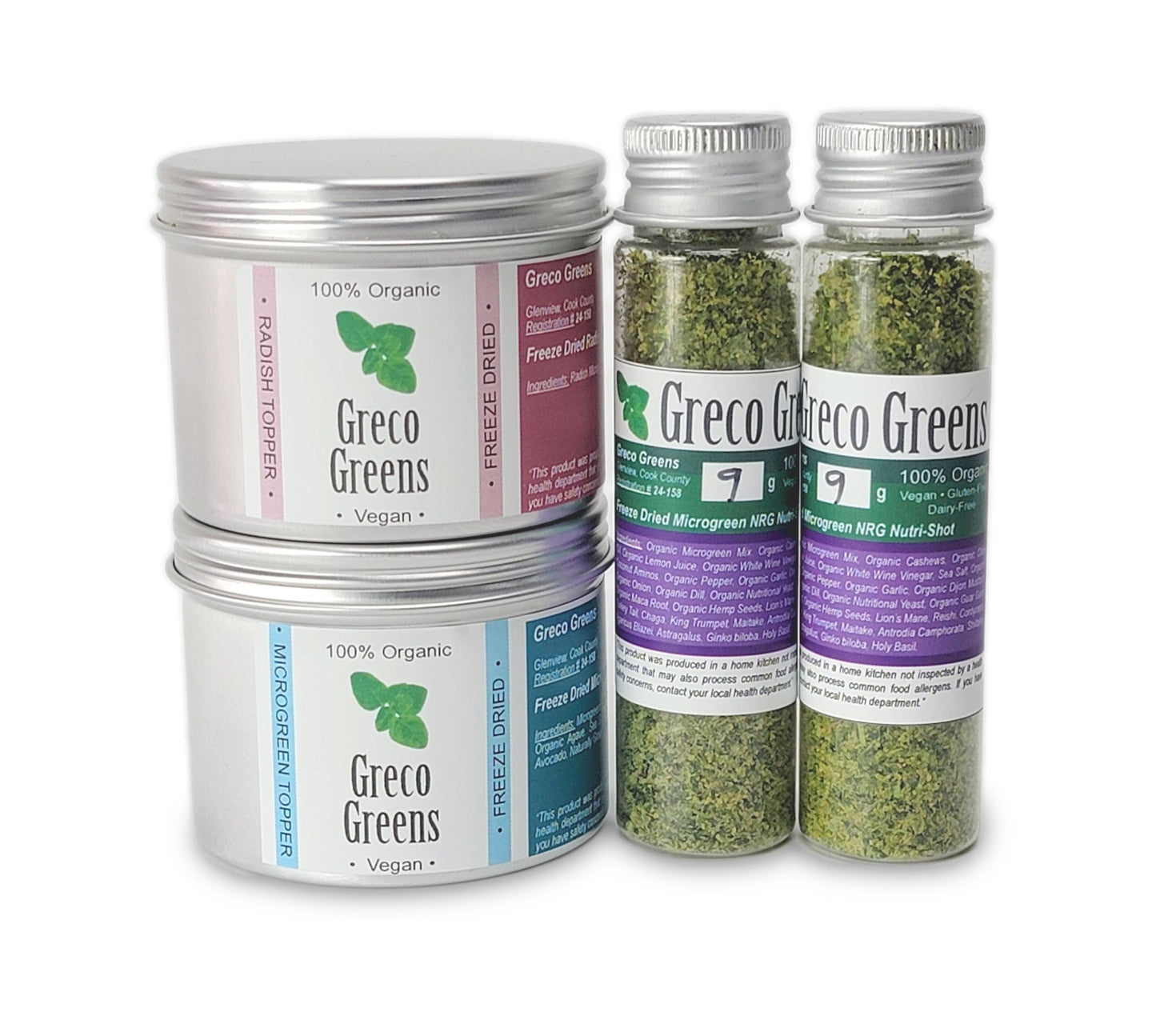 Freeze - Dried UPick Crate - Greco Greens